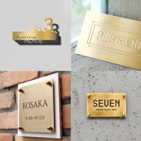 Brass Door Signs & Room Signage