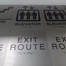 UV Printed Door Signs & Room Signage